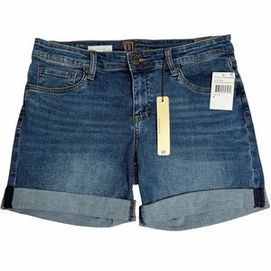 NWT- KUT from the Kloth Katy Boyfriend Shorts - Viburnum Wash‎ Size 8